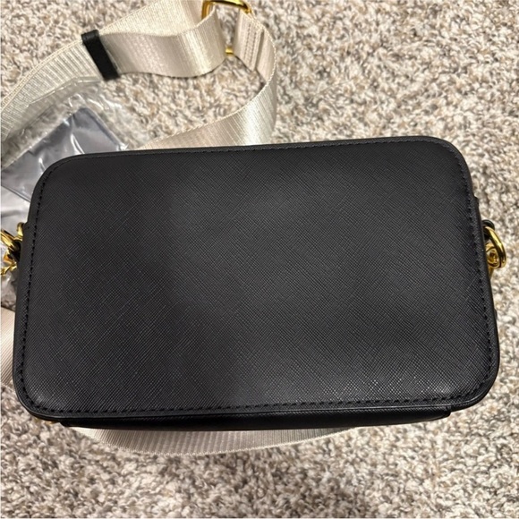 Joy Clean & Chic Saffiano Leather Crossbody Camera Bag Black Onyx - Picture 6 of 8